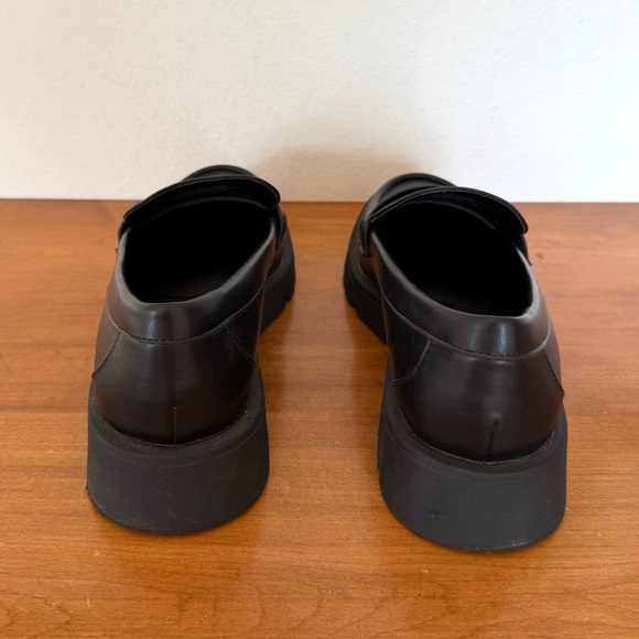 New A New Day Britney Chunky Loafers in Black - Picture 5 of 8